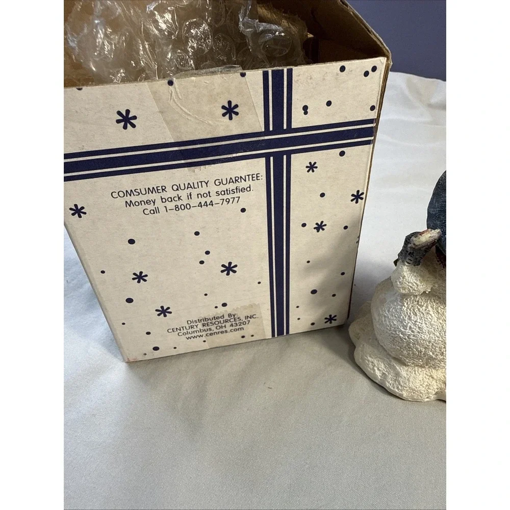 Vintage Snowman Serenade Figurine Item No. 668 Christmas Holiday Decor Orig Box